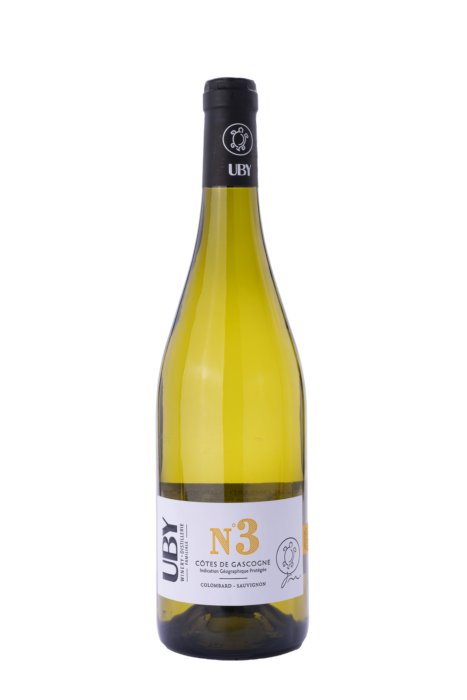 Uby N°3 Colombard - Sauvignon 2024 - Domaine Uby Uby N°3 Colombard - Sauvignon 2024 - Domaine Uby