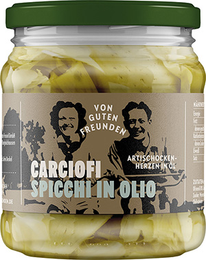 Garciofi Spicchi in Olio - Von Guten Freunden