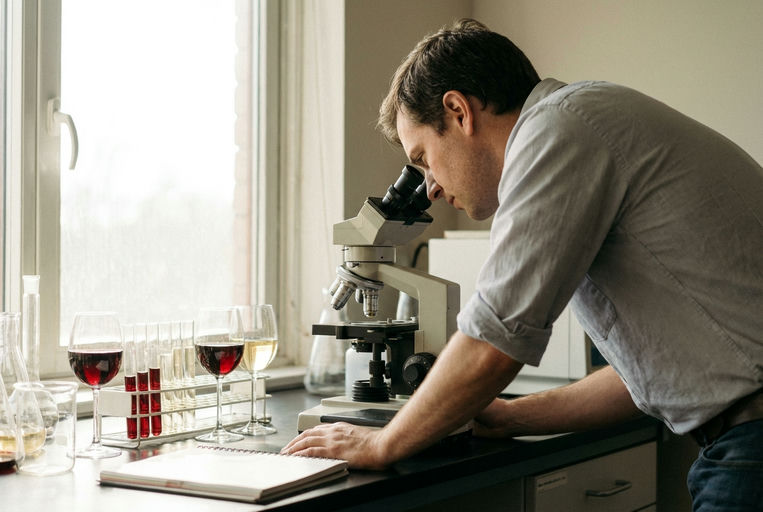 Bild histaminfreier Wein