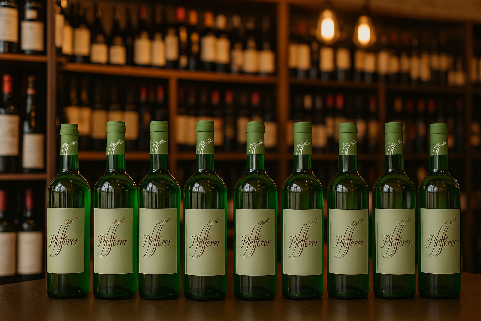 Weinhandel Pfefferer Wein Auswahl