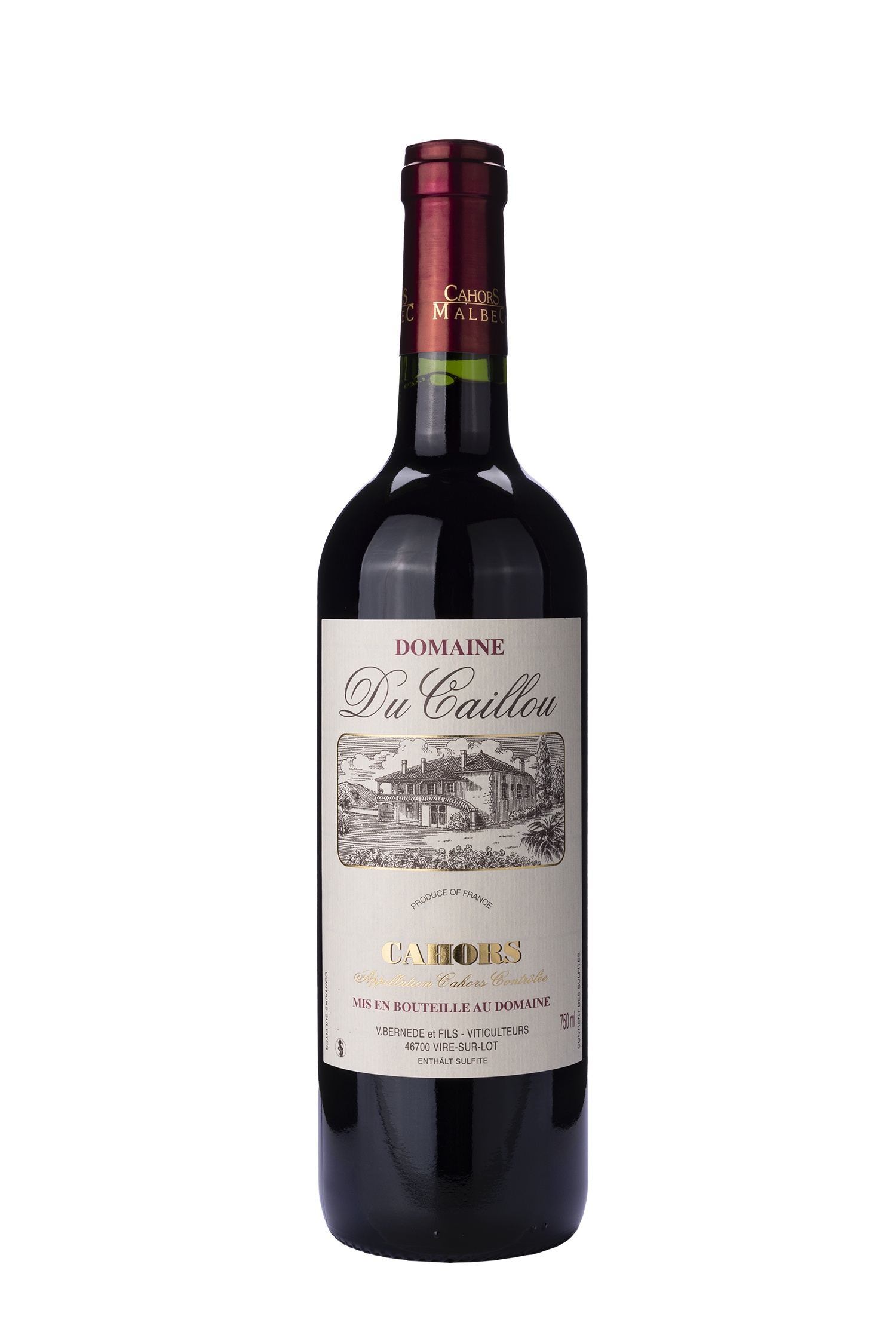 Cahors 2022- Domaine Du Caillou Cahors 2022- Domaine Du Caillou