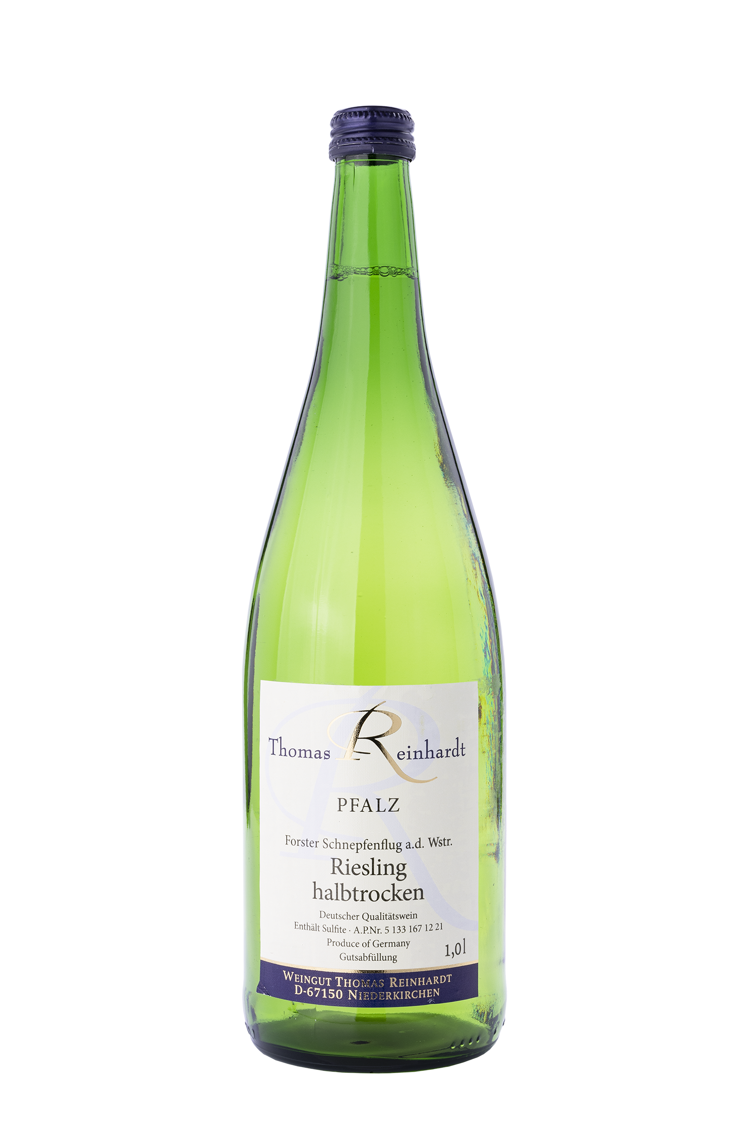 Forster Schnepfenflug Riesling halbtrocken 2021 - Weingut Thomas Reinhardt