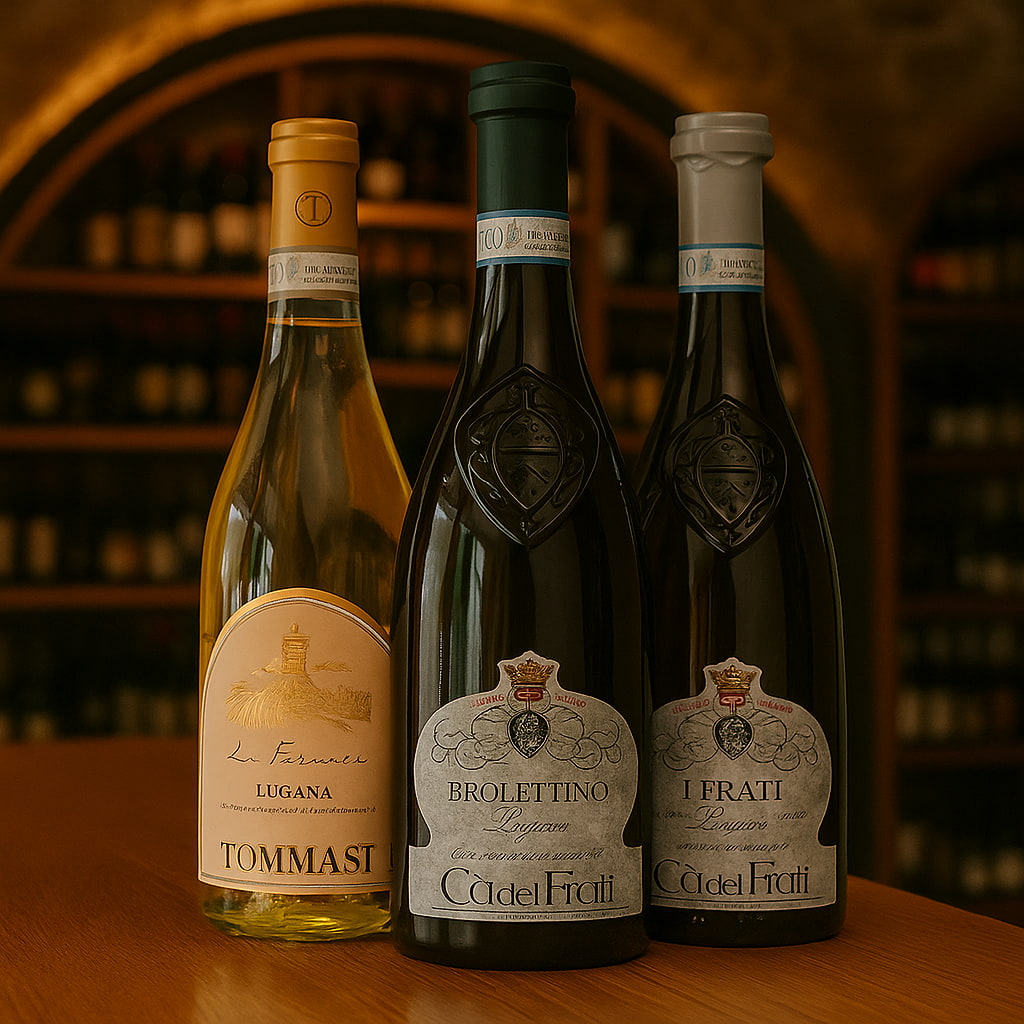 Lugana Wein Auswahl