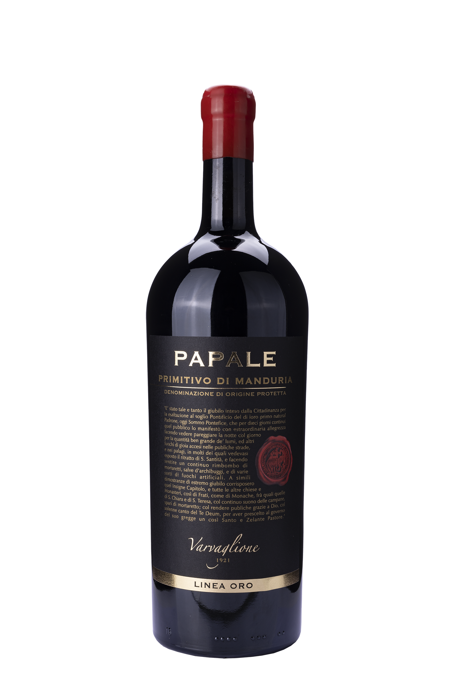 Papale Oro Primitivo Magnum 2019 - Varvaglione