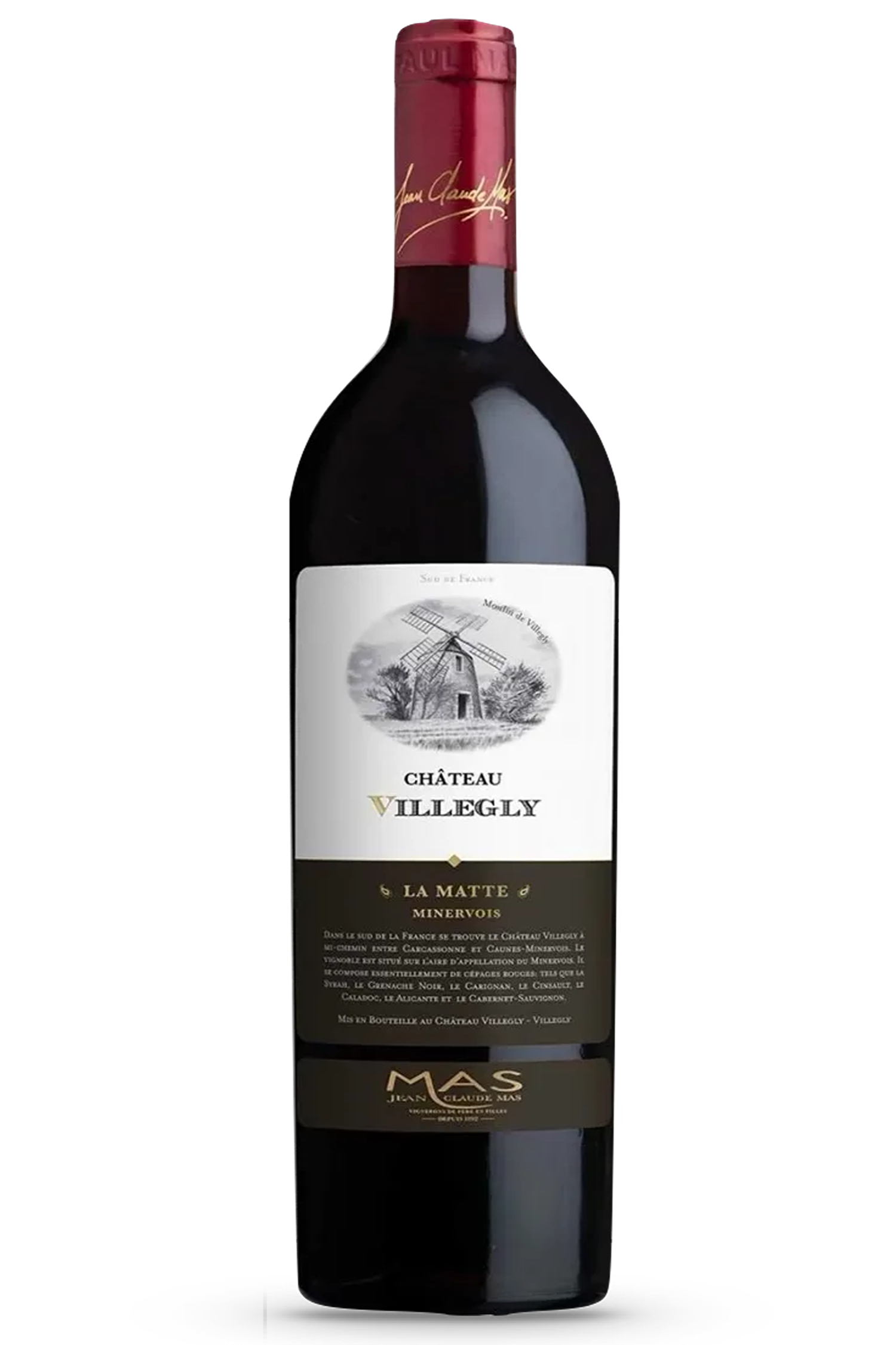 "La Matte" Minervois AOP 2022 - Château Villegly