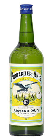 Pontarlier Anis à l'ancienne "Sans Sucre" 45% 1 Liter