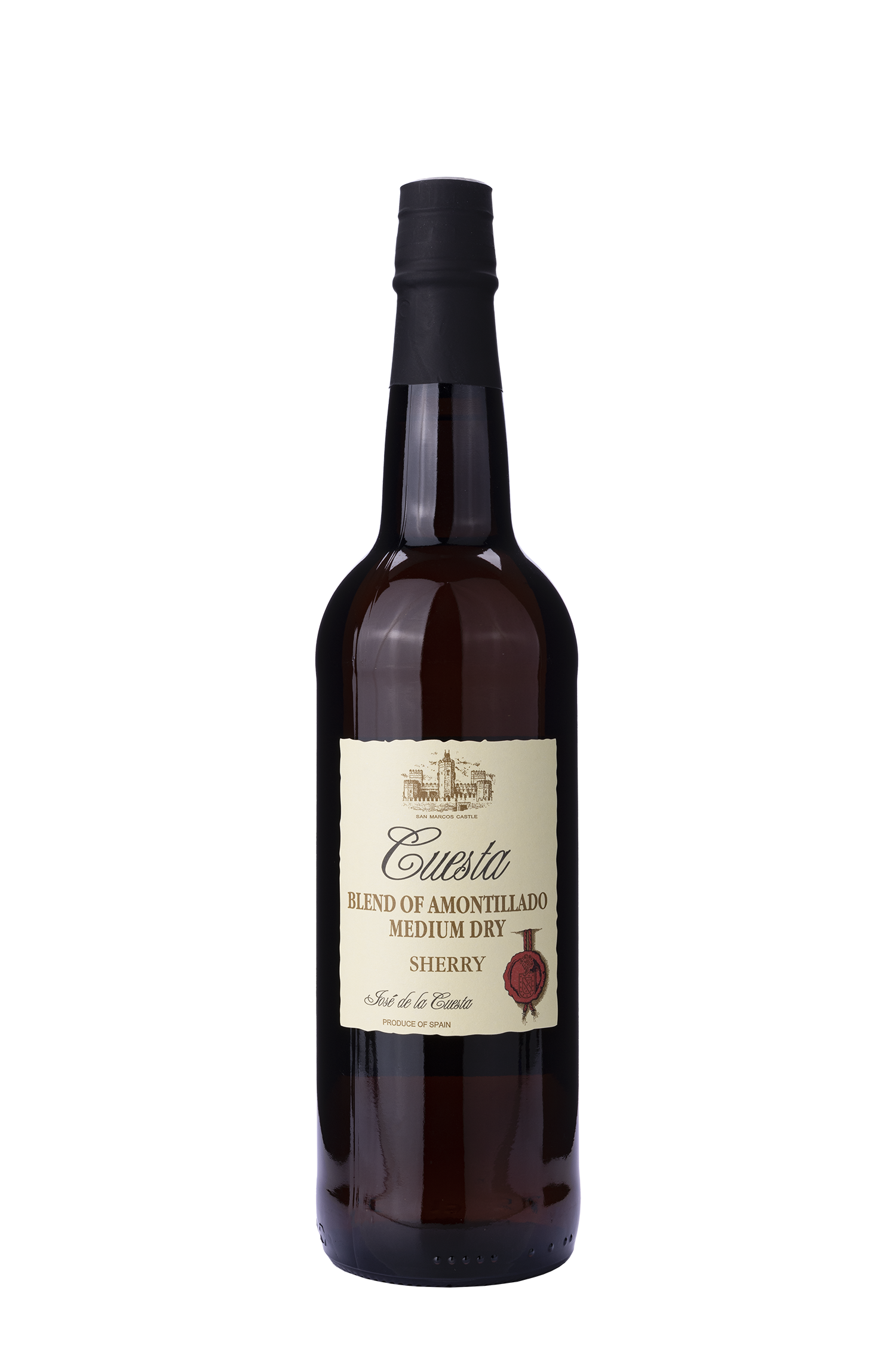 Cuesta Blend of Amontillado Medium Dry Sherry - Luis Caballero Cuesta Blend of Amontillado Medium Dry Sherry - Luis Caballero