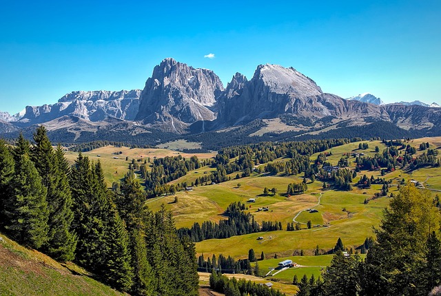 Panorama Berge Wein Südtirol