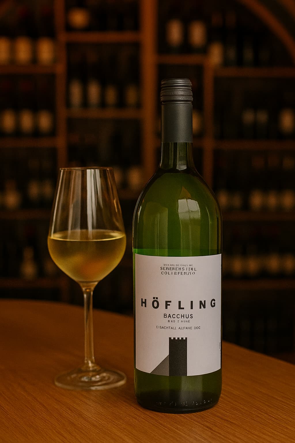 Weingut Höfling Weißwein Glas