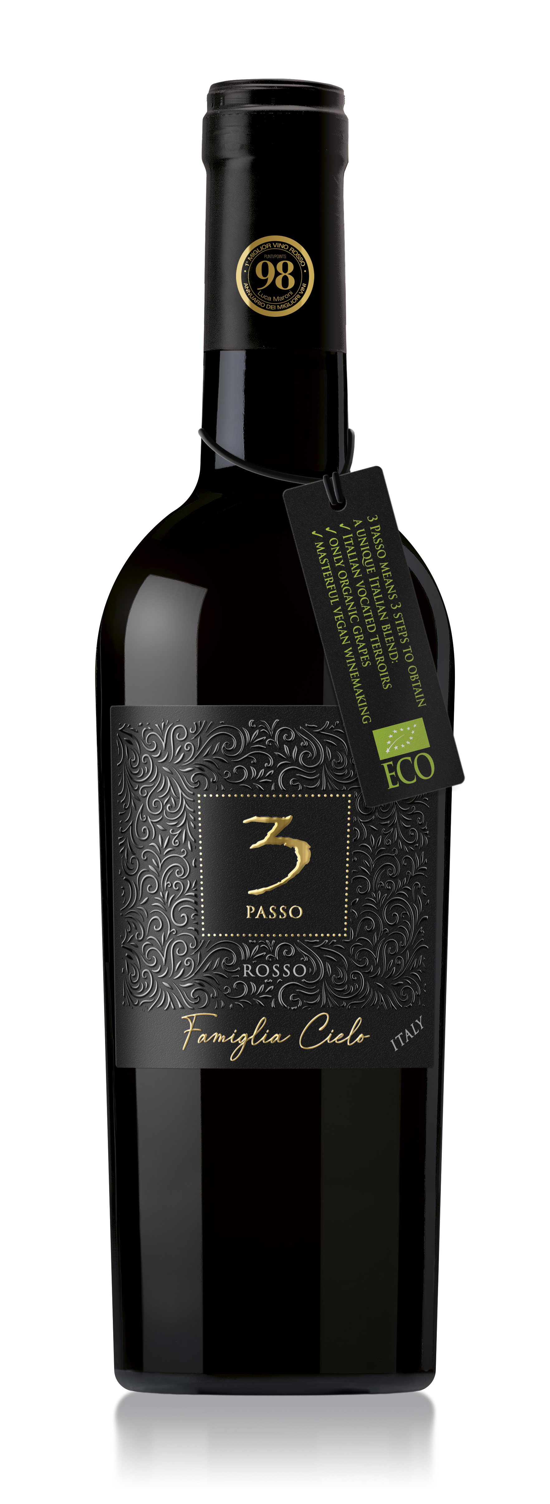 BIO 3 Passo - Rosso Biologico - Maestro Italiano S.P.A