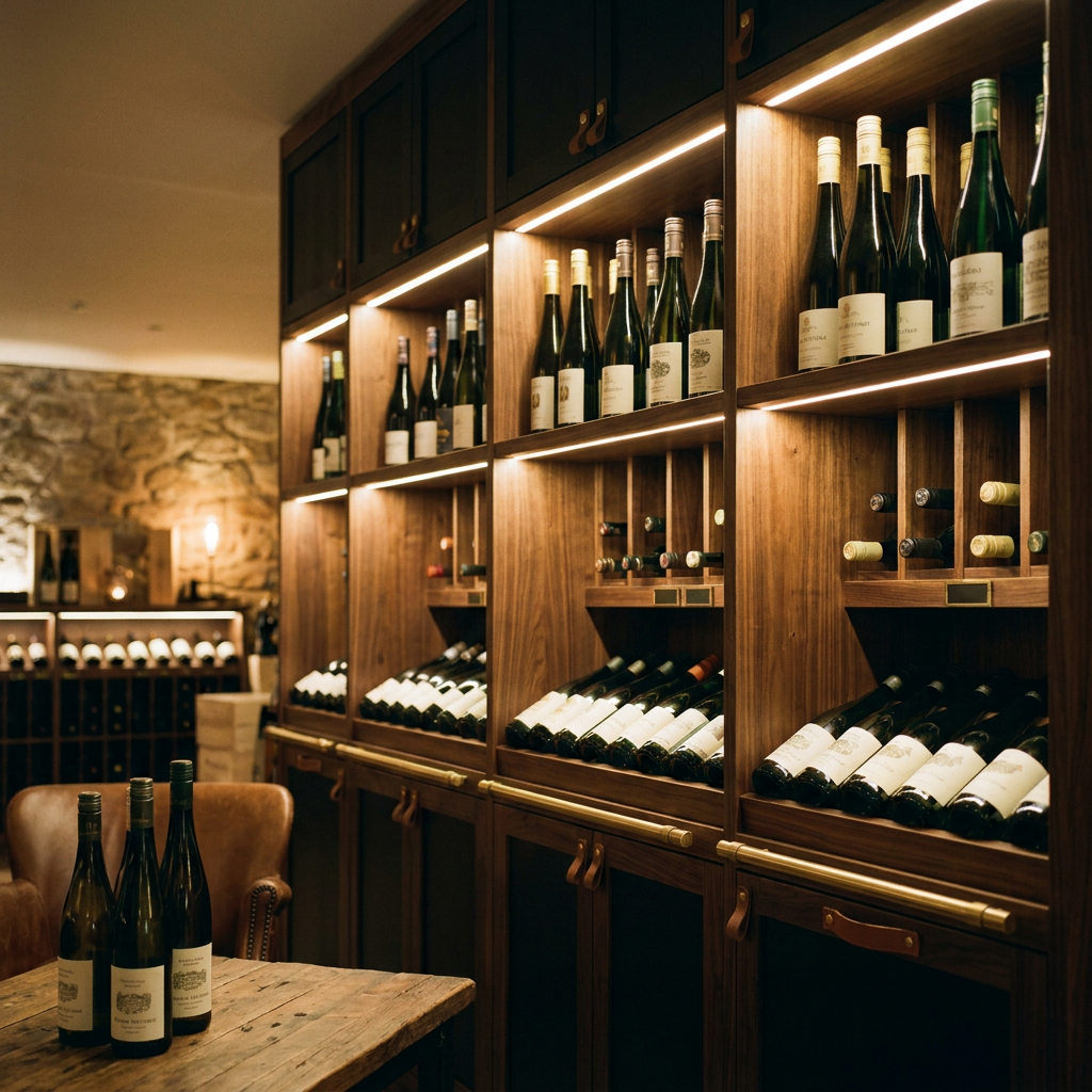 Weinregal-mit--sterreichischen-Gr-nen-Veltlinern-v-1779694204696