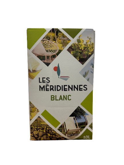 10L Bag in Box blanc VdP de Vaucluse - Les Méridiennes