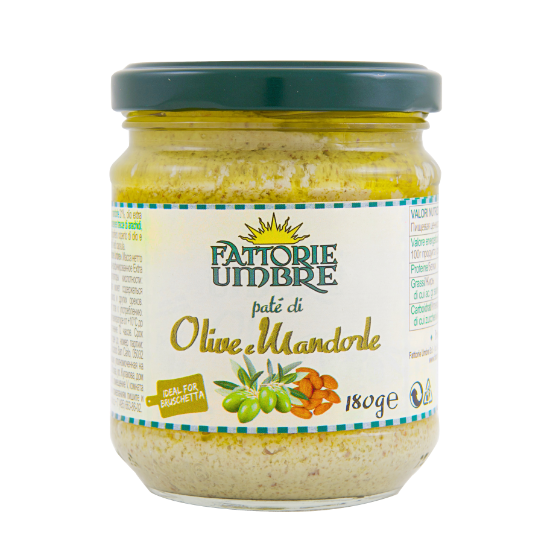 Paté mit Oliven und Mandeln - Fattorie Umbre