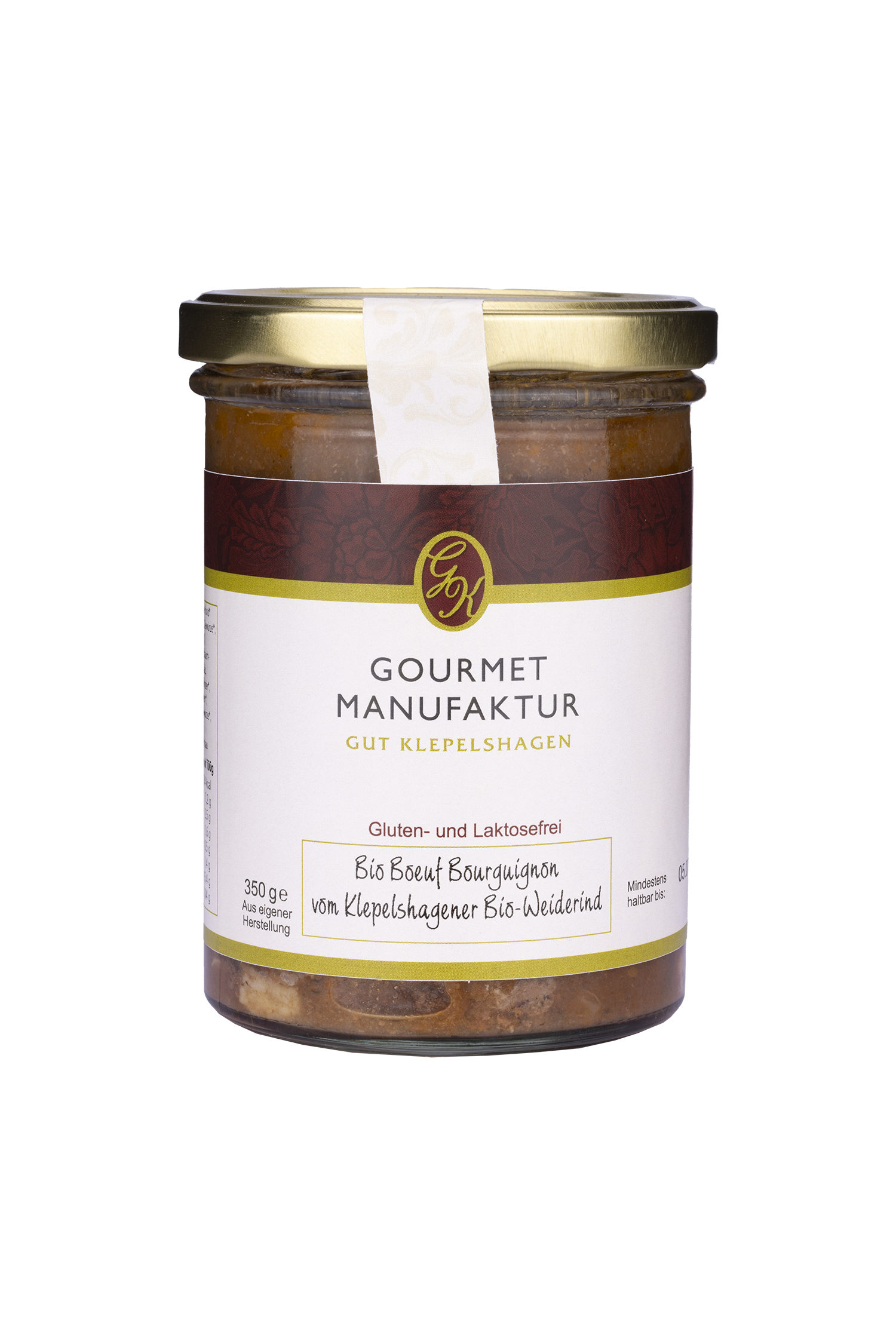 Bio Boeuf Bourguignon  350g - Gut Klepelshagen 