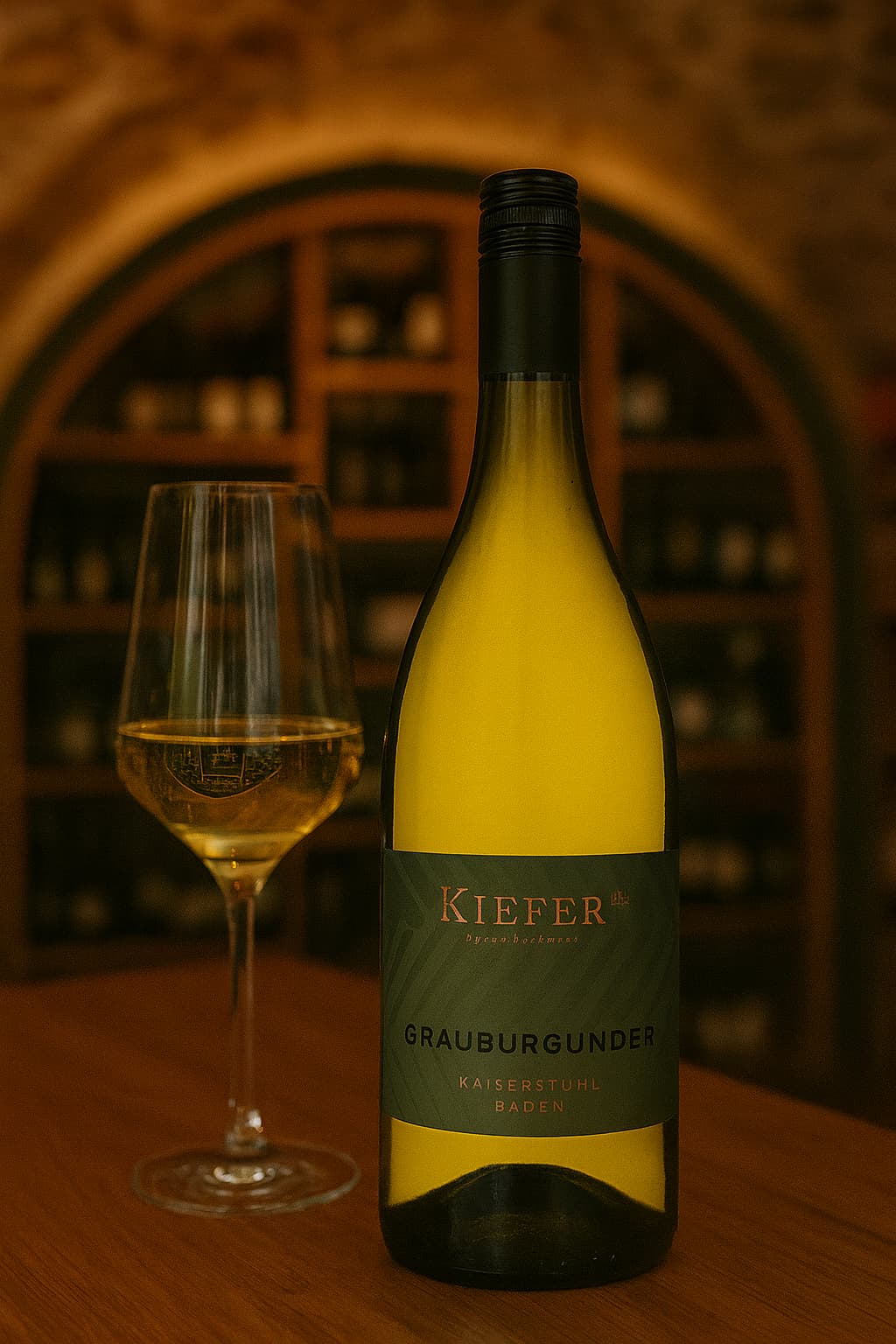 Weingut Kiefer Grauburgunder im Glas